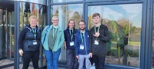 Class of Allensmore Nurseries 2022 - Mel Pharaoh, Millie Barnett, Jo Wyatt, Sam Price and Dan Stevenson